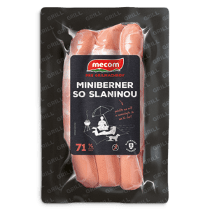 Miniberner so slaninou