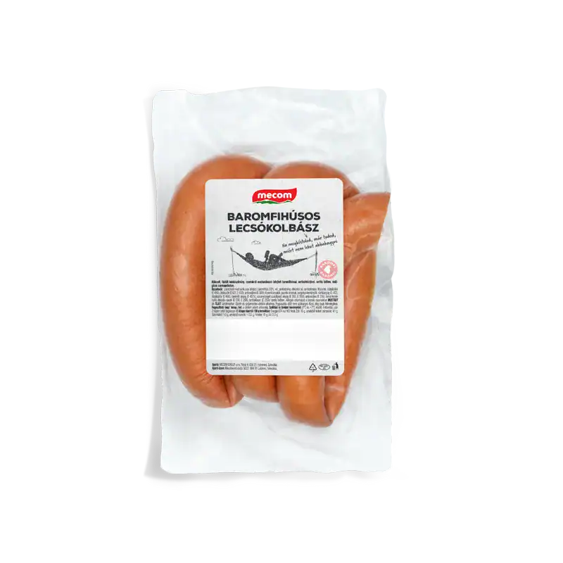 MEC. BAROMFIHÚSOS LECSÓKOLBÁSZ CCA 1500G